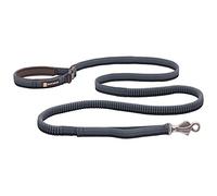 Ruffwear, Roamer - Correa elástica para Perro para Correr, Ciclismo o Senderismo, se Puede Utilizar de Mano o Manos Libres, Granite Grey, 5.5 a 7 pies