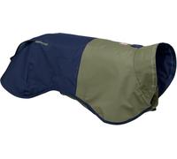 Ruffwear Sun Shower Chaqueta Impermeable para Perro, Talla S, Azul Medianoche