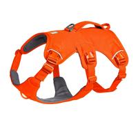 Ruffwear Web Master - Arnés para Perro, arnés Frontal en Y para Perro con asa y Hebilla Mejorada, Ajustable y Ligero para Paseos, antiescape, sin tirones, Transpirable y cómodo, Blaze Orange, S