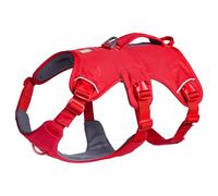 Ruffwear Web Master - Arnés para Perro, arnés Frontal en Y para Perro con asa y Hebilla Mejorada, Ajustable y Ligero para Paseos, antiescape, sin tirones, Transpirable y cómodo, Red Canyon, M