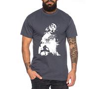 Ruffy Schiff Going Zoro One Manga Camiseta Merry Luffy de Hombre Anime Piece, Farbe2:Gris Oscuro, Größe2:Medium