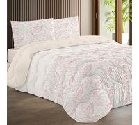 Rufino Díaz Edredón Invierno 450 gr Estampado Alicante (Beige 08-150 cm) - Otoño/Invierno - Suave y cálido para tu Descanso