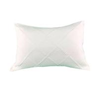 Rufino Díaz Funda Cojín Valeria Hostelería (Blanco - 50x70cm) - Tejido Suave y Resistente - para Cama, sofá, Silla