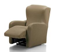 Rufino Díaz Funda Sofá Naira Adaptable Relax (Visón) - Se Ajusta Perfectamente a tu sofá - Tejido Suave, Resistente y fácil de Lavar