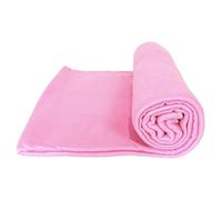 Rufino Díaz Manta Sofá Polar Lisa (Rosa - 120x160cm) - Otoño/Invierno - Tacto Extra Suave y Super calentita - para Usar en la Cama o en el sofá