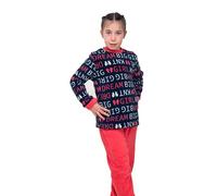 Rufino Díaz Pijama Invierno Niña Coralina Dream (Marino - 14) - Tacto Suave y Agradable