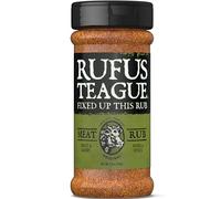 Rufus Teague Meat Rub 184g - Rub BBQ con sal ahumada, chile y azúcar moreno - Para carne y verduras - Regalo para hombres, alternativa al Magic Dust
