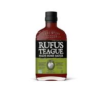 Rufus Teague Salsa BBQ Smoky Apple 432g - Salsa barbacoa afrutada y ahumada con manzana - Para pulled pork, costillas y hamburguesas - Regalo para BBQ lovers