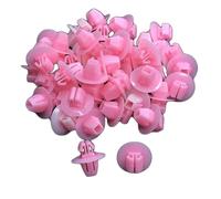 Rufutle Grapas Coche para Suzuki SX4 Grand Vitara, para Toyota Yaris RAV4, 50 Piezas de Clips de moldura de Panel de balancín de plástico 77553-65D00