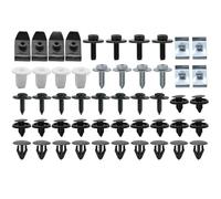 Rufutle Grapas Coche para Toyota, para Lexus, 50 Piezas de Clips para la Cubierta de la carrocería del Motor del Coche Tornillos para molduras de Parachoques y Guardabarros Remaches