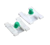 Rufutle Grapas Coche para VW Golf MK3, 10 Piezas de Clips de sujeción para moldura de Guardabarros de Puerta Exterior 51131960054