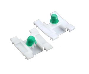 Rufutle Grapas Coche para VW Golf MK3, 10 Piezas de Clips de sujeción para moldura de Guardabarros de Puerta Exterior 51131960054