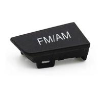 Rufutle Interruptor Botonera para BMW F20 F21 F22 F30 F32 F35 F34 F36 F45 F46, Cubierta de Interruptor de botón de dígitos para Reproductor de CD y Radio del Tablero Delantero del automóvil