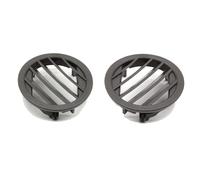 Rufutle Rejilla Aire Acondicionado Coche para Mercedes Benz X204 GLK Clase 2008-2015, Rejilla de Salida de ventilación del Aire Acondicionado del Tablero LHD/RHD con Cubierta Redonda