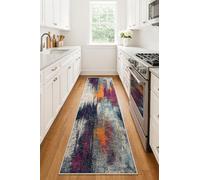 RUG BRANCH Savannah - Alfombra de Pasillo Moderna de Mediados de Siglo, 2 pies x 25 pies (tamaño Exacto: 2 pies 3 Pulgadas x 25 pies)