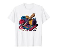 Rug Hooking Aficionado Hooker Artes De La Fibra Camiseta