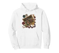Rug Hooking Hooker Artes De La Fibra Sudadera con Capucha