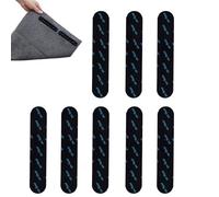 Rug Tape, 4Pcs Rug Corner Grippers, 8Pcs Rug Corner Grippers, Reusable Rugs Corner Grippers, Washable Rugs Corners Grippers, PU Grip Mat Protector, Hardwood Floor Rug Gripper for Hardwood Floors