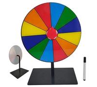 Ruga giratoria, Ranuras de 8 Pulgadas y 12 Gira el Juego de la Rueda con Stand y Marcador para ferias comerciales, carnavales, Fiestas, supermercados Girar el Juego con Soporte