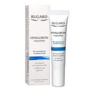 RUGARD Hyaluron - Crema para ojos contra ojeras, bolsas y arrugas, con ácido hialurónico y vitamina E, 15 ml