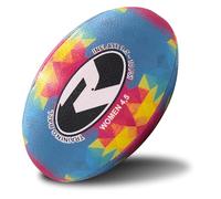 RUGBIER - Balón de Competición Femenina y Entrenamiento para Rugby - Talla 4.5 - Alta Gama - Entrenamiento y Juego - Categorías De 10 a 14 años y Chicas Senior - Modelo Diamond