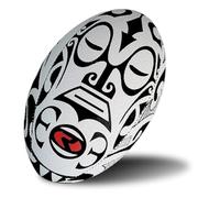 RUGBIER - Balón de Entrenamiento para Rugby - Talla 5 Training - Alta Gama - Entrenamiento y Juego - Categorías Masculinas y Equipos Senior - Maori Face