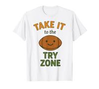 Rugby Attitude - pelota rugby zona de ensayo humor deportivo Camiseta
