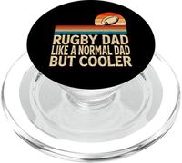 Rugby Dad Like A Normal Dad But Cooler - Funny Father's Day PopSockets PopGrip para MagSafe