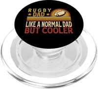 Rugby Dad Like A Normal Dad But Cooler - Funny Father's Day PopSockets PopGrip para MagSafe