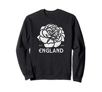 Rugby English Top White / Red Rose Flag of England Sudadera