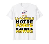 Rugby La Rochelle Nuestra Fuerza Nuestra Historia 2 Estrellas Camiseta
