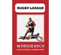 Rugby League Word Search Puzzle Book: Word searches with Easy to read Print about rugby league, players, stadiums, and more | 6x9 inches, 110 pages, ... … Gift for vacation, holidays and free times