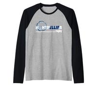 Rugby Montpellier - Regalo para Hombre, Mujer, niño Camiseta Manga Raglan