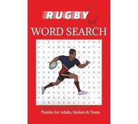 Rugby Word Search Puzzle Book: With Rugby related words for sports fans | 6x9 inches, 110 pages | 55 puzzles - great for gifts…