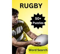 Rugby Word Search: Rugby Word Search Puzzle Book | 6x9 inches| 50+ puzzles| Perfect gift for Rugby fans