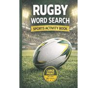 Rugby Word Search: Sports Activity Book