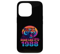 Ruge como si Fuera 1988 Vaporwave Tiger Carcasa para iPhone 13 Pro