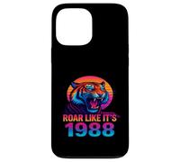 Ruge como si Fuera 1988 Vaporwave Tiger Carcasa para iPhone 13 Pro MAX