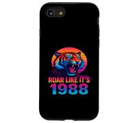 Ruge como si Fuera 1988 Vaporwave Tiger Carcasa para iPhone SE (2020) / 7/8