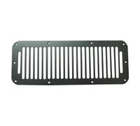 Rugged Ridge Cubierta de ventilación de capó, color negro, 11206.01, compatible con Jeep CJ 1976-1986; Jeep Wrangler YJ 1987-1995