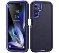 Rugged Triple-Layer Military-Grade Case for compatible with Samsung Galaxy A16 5G - Shockproof, Scratch-Resistant, Non-Slip, Lens Protection, Blue