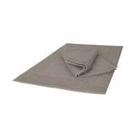 Ruggeri - Juego de 2 Alfombras de Baño 50x80 cm - 100% Algodón Extra Suave - Colección Let's Color! (Tortora)