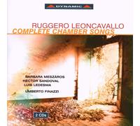 Ruggerio Leonca Complete Chamber Songs (Finazzi, Mezaros, (CD) (Importación USA)