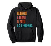 Ruggero L'Uomo Il Mito La Leggenda Festa di Compleanno Sudadera con Capucha