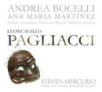 Ruggiero Leoncaval Pagliacci (Mercurio, Bocelli, Martine (CD) (Importación USA)