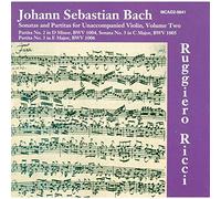 Ruggiero Ricci - Johann Sebastian Bach - Sonatas and Paritas for Unaccompanied Violin, Volume One (UK Import)
