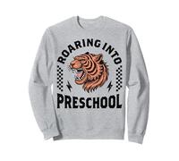 Rugiendo en el Tigre Preescolar Divertido Estoy Listo para el Preescolar Sudadera