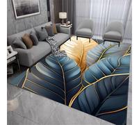 RUGMRZ Alfombra Cocina Antideslizante 300x400CM Alfombrilla XXL 6 Azul Habitacion Adolescentes Decorar Niña Alfombras Cojines Grandes Cama El sofá y Dormitorio de la Sala Estar Lujo Ligero Son abstra