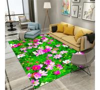RUGMRZ Alfombra De Diseño para Sala 50x80CM Alfombras Salon Lavables En Lavadora Verde The Home Déco Cocina Maletero Coche Juego BebeSala Estar Dormitorio niñ