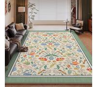 RUGMRZ Alfombra Decoración Dormitorio 130x190CM Tapete Actividades Bebe 16 Colores múltiples Alfombras De Exterior Terraza Silla Gaming Bebé Impermeable y antiincrustante con jardín Verde en la Sala